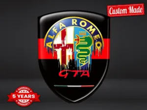 Alfa Romeo Logos Vehículos Todos Resistentes Alta Calidad Profesional